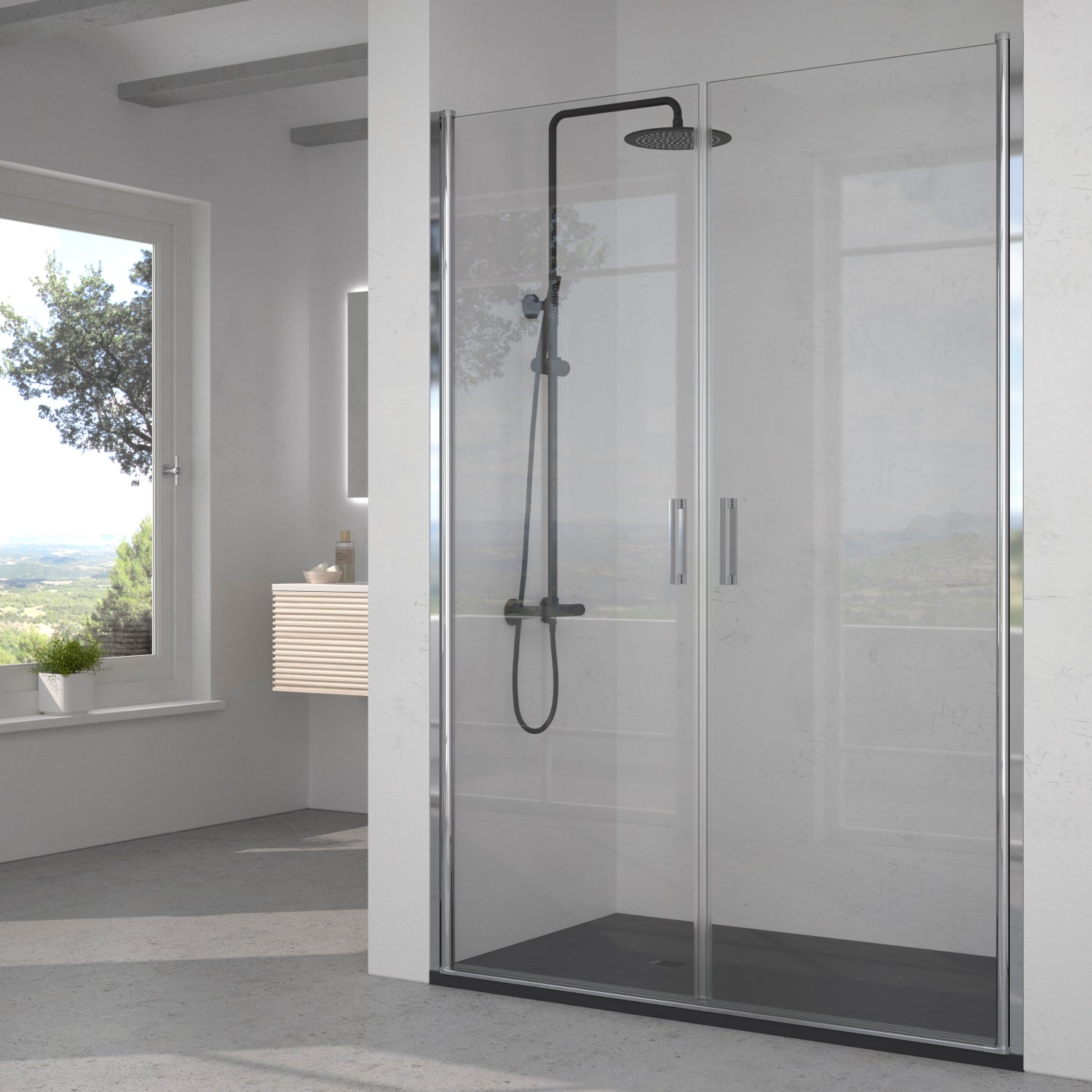 SERIE ABAT, 2 PUERTAS ABATIBLES