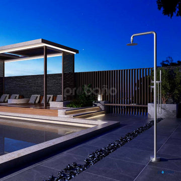 FLORIDA, Ducha externa Acero Inox S316
