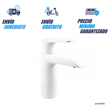 GRIFO LAVABO MONOMANDO BLANCO MATE START ELEGANCE